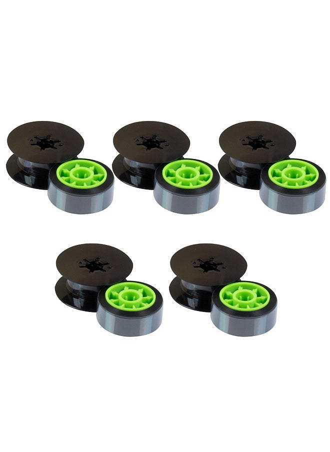 Generic 5pcs Black Ribbon Twin Spool Replacement Compatible with Typewriter Models LM-370A/E 380A/E/EZ 390A LM-550A/E High Quality and Easy to Use Type Writing Ribbon  - Image 5