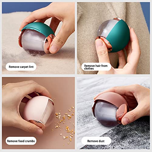 Tecogue Washable Reusable Gel Lint Roller for Pet Hair, Tecogue Portable Dog Cat Pet Hair Remover for Clothes, Laundries, Sticky Cleaner, Dust Fuzz Fur for Travel Household (Maroon) - Image 3
