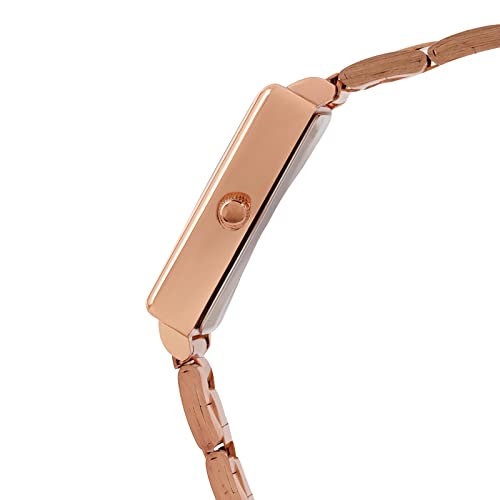 Joker & Witch Quad White MOP Dial Rose Gold Stainless Steel Analogue Watch for Women - Image 5