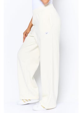 Reebok Women Sportswear Fit Outdoor Sweatpants, Cream  - Image 2