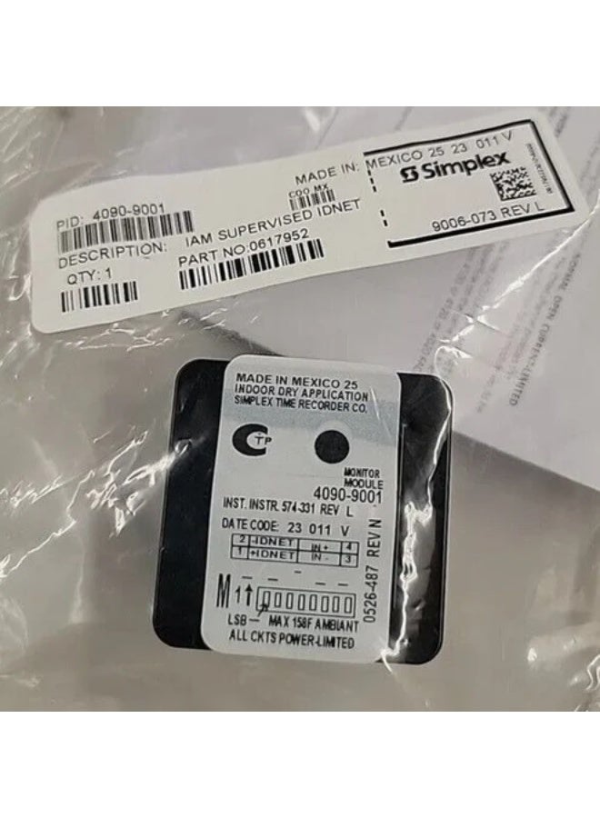 Monitor Module, 4090-9001/4098-9001