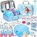 PERRYHOME Kids Makeup Kit for Girl Frozen Real Washable Cosmetic Set NonToxic Makeup Toys Kids Nails Set for Girls 2026 New Princess Toys Birthday Gifts for Girls for 3 4 5 6 7 8 Years Old - Image 2