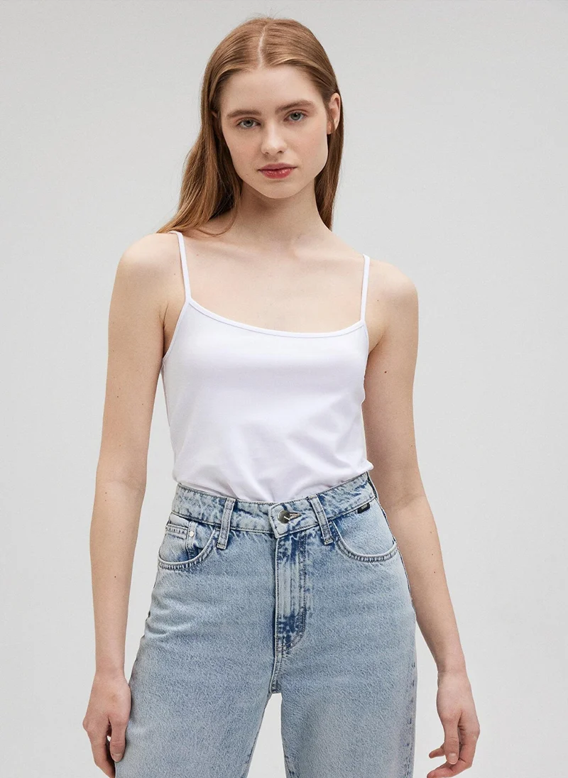 Mavi Strap White Basic Tank