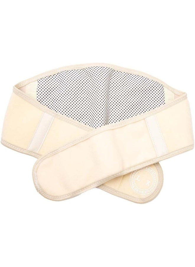 Lordex Fitness Tourmaline Self-Heating Waist Support, LX-PH-M-Z-1176C- Cream - Image 5