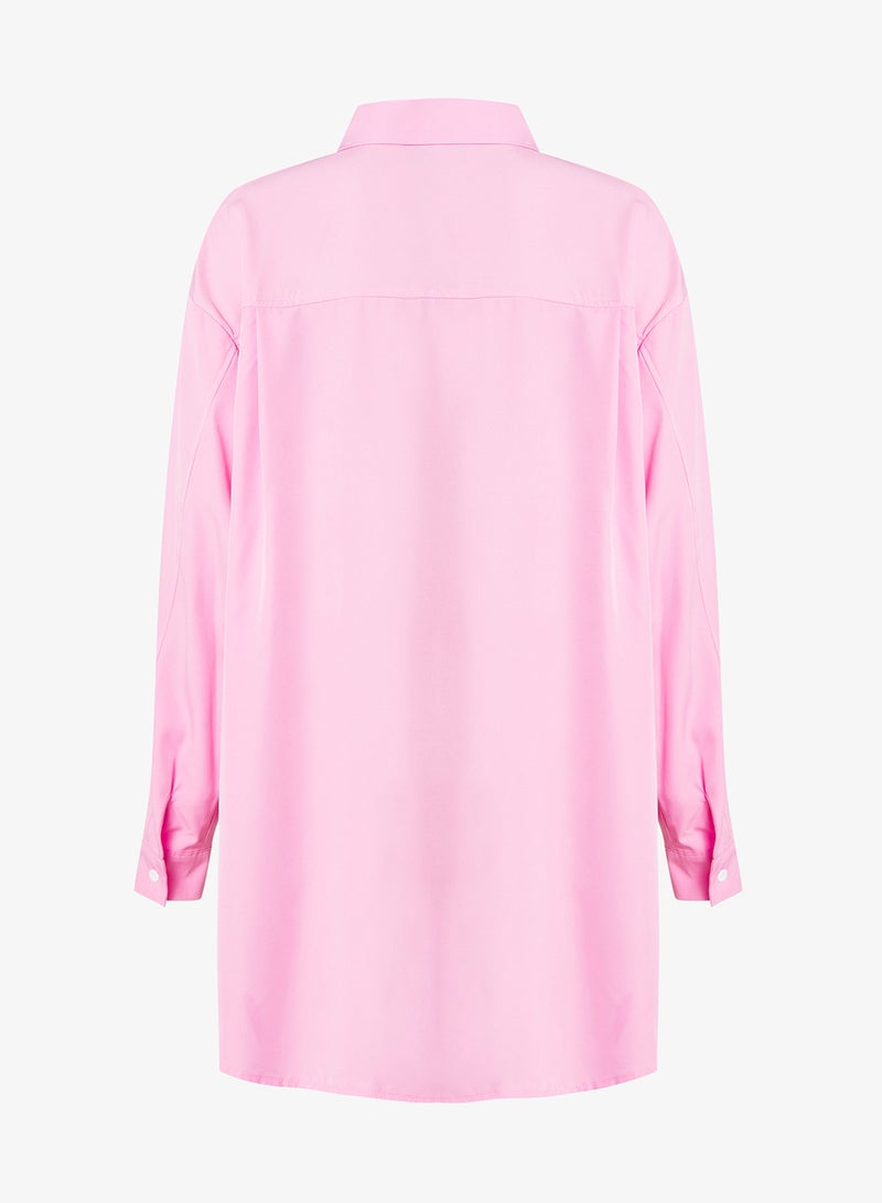 جينجر بلس قميص بأزرار واسع - Image 3