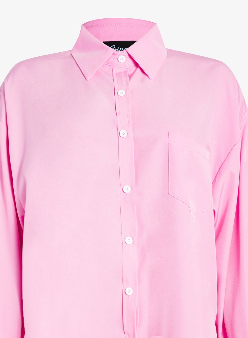 جينجر بلس قميص بأزرار واسع - Image 4