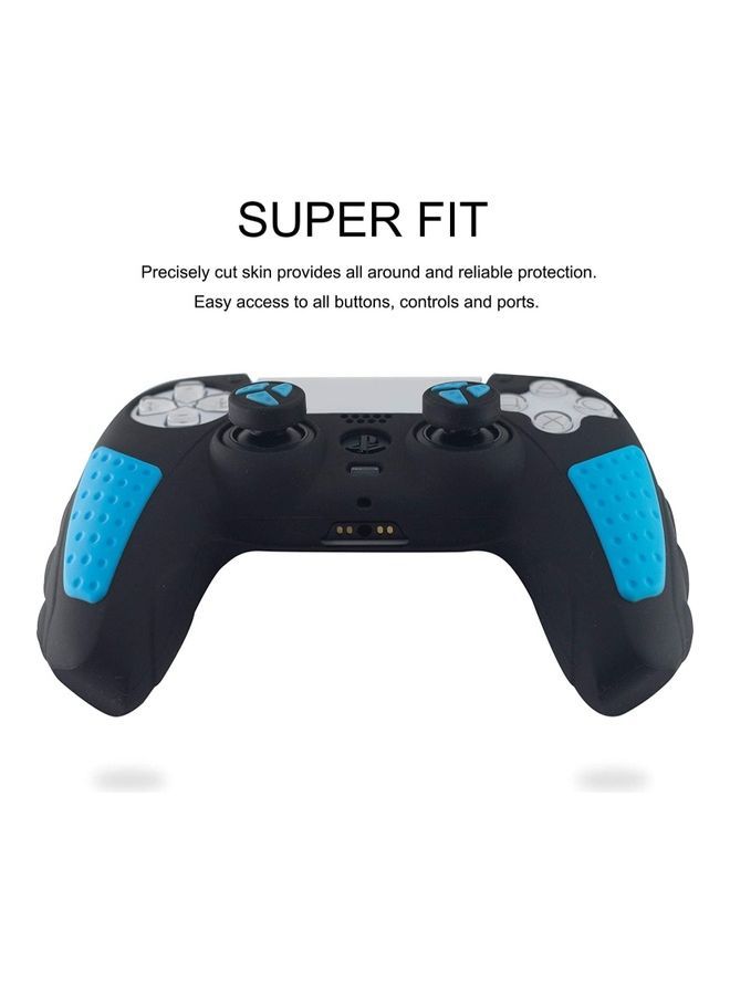 Silicone Grip Protector Rubber Case Cover Set for PS5 Controller With 2 Thumb Caps - Image 3