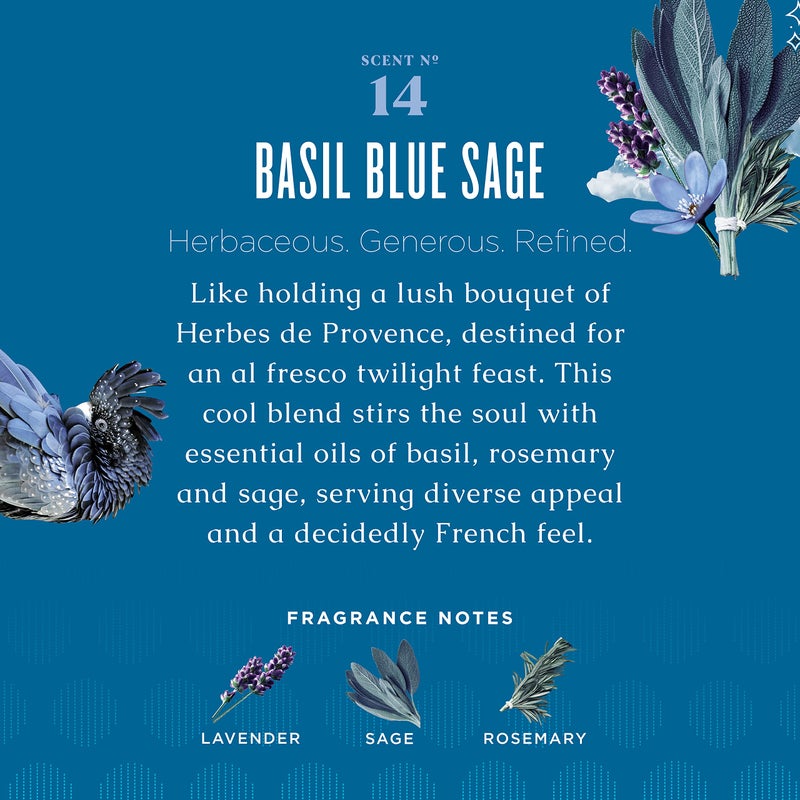 Caldrea Hand Wash Soap, Basil Blue Sage Scent, 10.8 Oz - Image 3