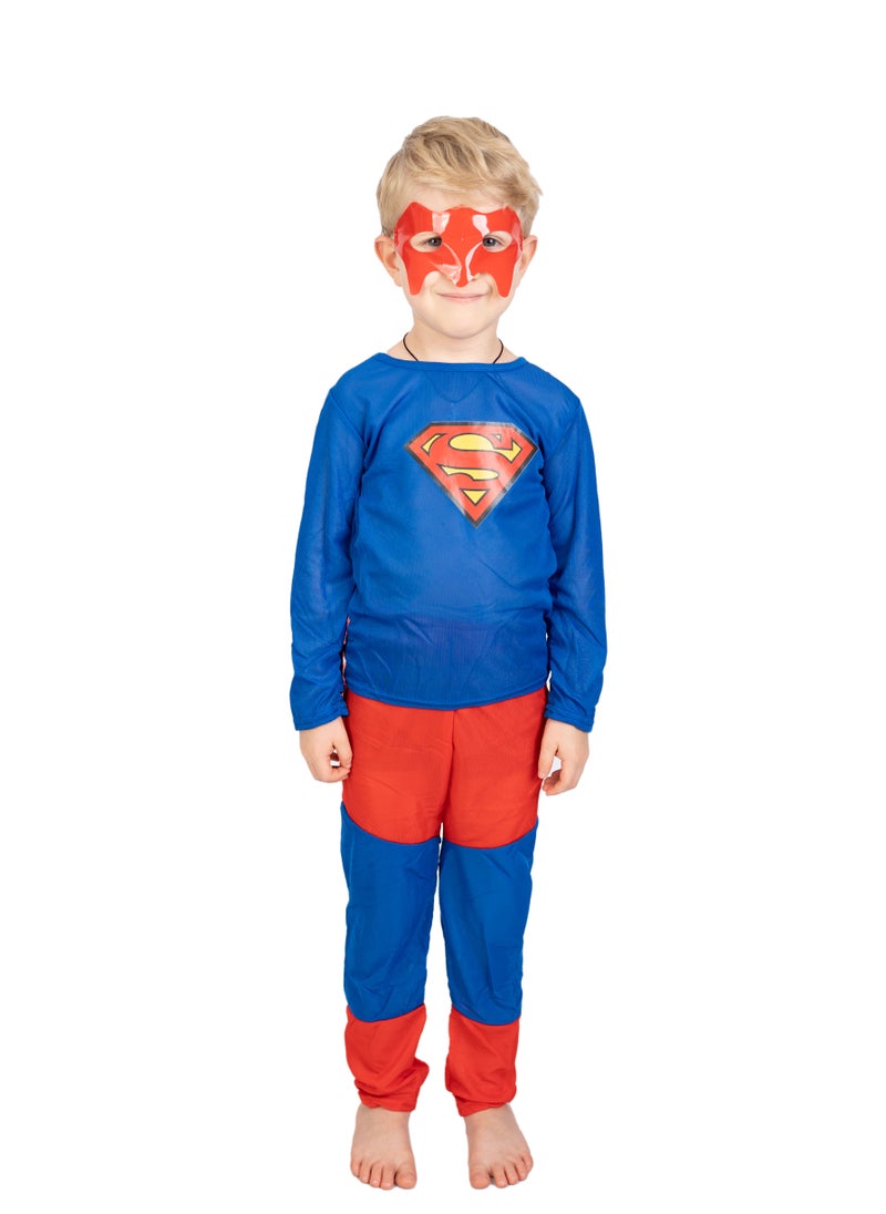 D'Daniela - Rubies Marvel Justice League Superman Kids Bodysuit Without Muscle for kids - Image 1