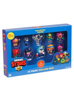 Brawl Stars Brawl Stars Figure 2-Inches, 12-in-1 Deluxe Box, Assorted 1 Piece (Style & Color May Vary) | Collectible Figure | 2 Mystery Figures | For Fans, Gamers & Collectors! | Official Licensed Product  - Image 1