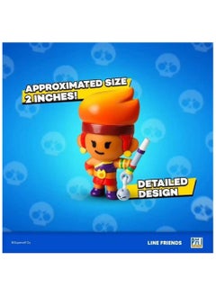 Brawl Stars Brawl Stars Figure 2-Inches, 12-in-1 Deluxe Box, Assorted 1 Piece (Style & Color May Vary) | Collectible Figure | 2 Mystery Figures | For Fans, Gamers & Collectors! | Official Licensed Product  - Image 5