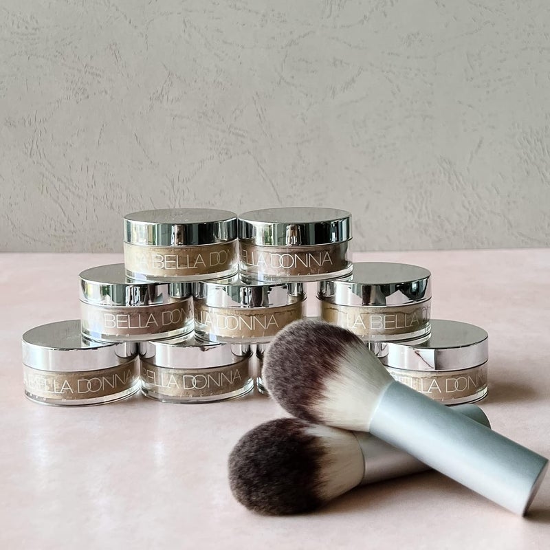 La Bella Donna Women's All-Natural Loose Mineral Foundation with SPF 50 - Caterina Shade - Image 4