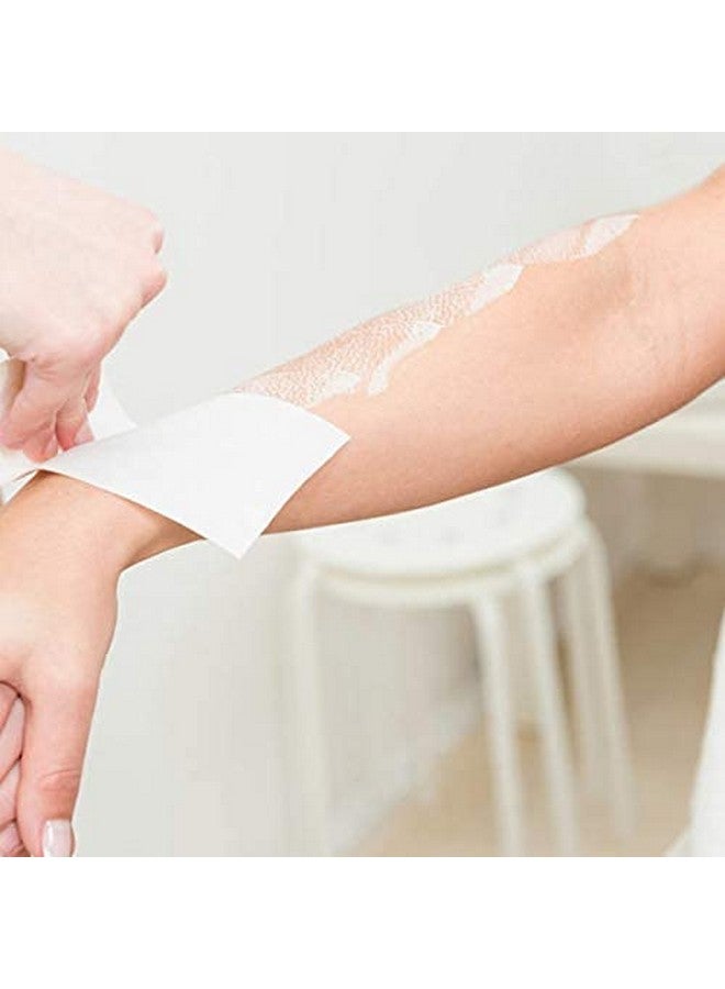 Evrysdi Waxing Strip Body Hair Removal Non-Woven Wax Pata for Face, Legs, Underarms, Facial Eyebrow (80 PCS, White) - Image 4