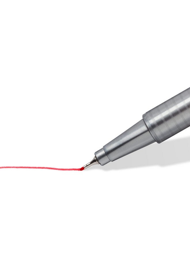 STAEDTLER Triplus Fineliner Pens, .3Mm, Metal Clad Tip, 20-Pack, Assorted (334Sb20Bk)  - Image 5