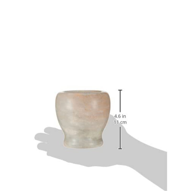 Pestle and Mortar Set Premium Marble Grinder, Sturdy Pestle and Mortar Set Mixing Bowl for Garlic Grinder Spices Herb Crusher Durable, Long-Lasting and Easy Cleaning Mixing Bowl - Image 4