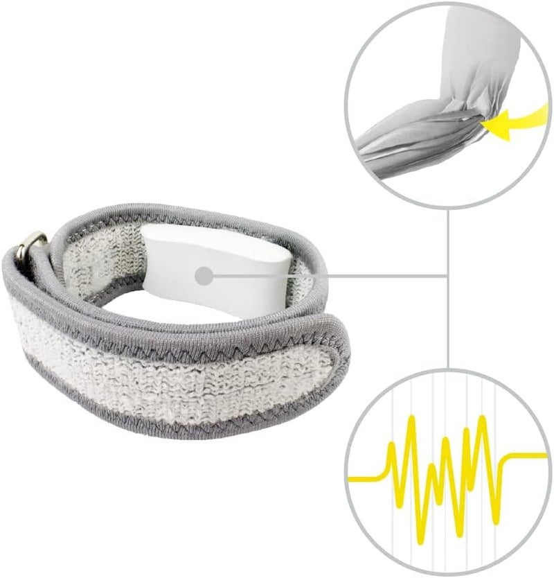 BRACOO Tennis Elbow Support Strap for Men Women Compression Golfers Elbow Brace Clasp with EVA Pad for Tendonitis Epicondylitis for Right Left Hand EP40 - Image 4