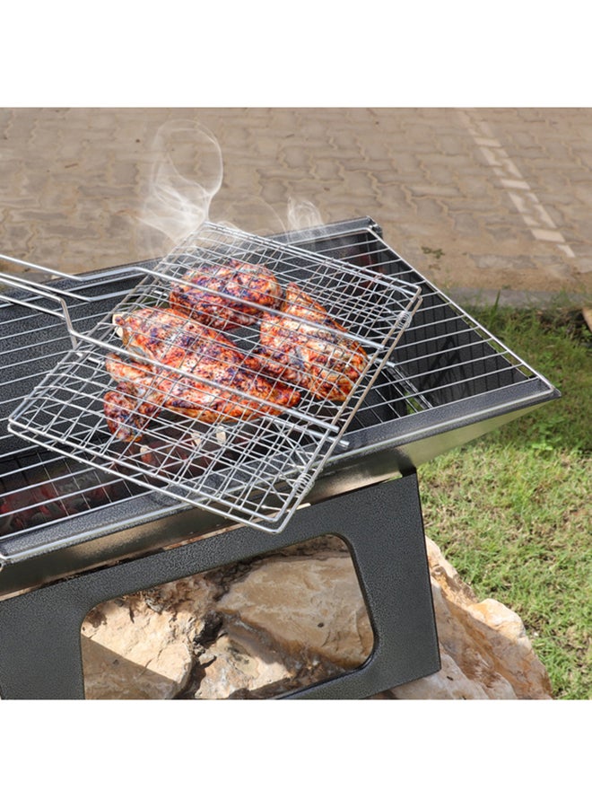 Royalford BBQ Grill Black/Brown - Image 5