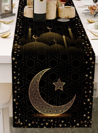 Eid Mubarak Table Runner, Ramadan Mubarak Table Runner, Happy Eid Mubarak Ramadan Mubarak Table Runner Star Moon Lamp Kitchen Dining Table Runner Table Cover Rectangle Tablecloth for Eid Mubarak Dinner Events Decor Eid Mubarak Table Centerpieces Decorations Eid Mubarak Party Decorations Home Decorations Islamic Muslim Parrty Supplies - pzsku/ZB4BD500F23BE2C13E9B0Z/45/1741967210/472aabdd-7f48-477d-9ef5-b69dd8a87902