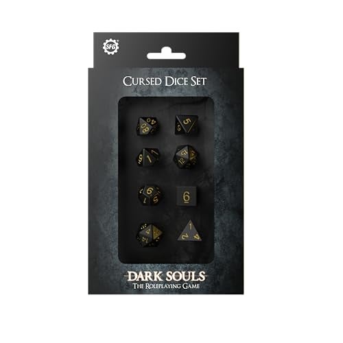 Steamforged Games Dark Souls The Roleplaying Game Cursed Dice Set - Image 1
