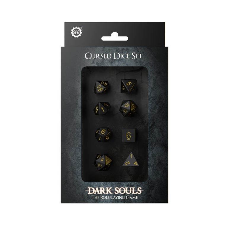 Steamforged Games Dark Souls The Roleplaying Game Cursed Dice Set - Image 2