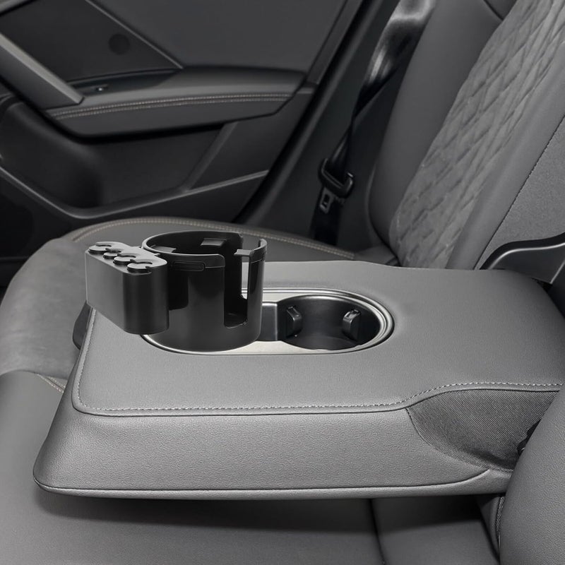 Zerodeko Car Cup Holder Water Bottle Holder for Automotive Center Console with Coin Storage for Vehicles - Image 4