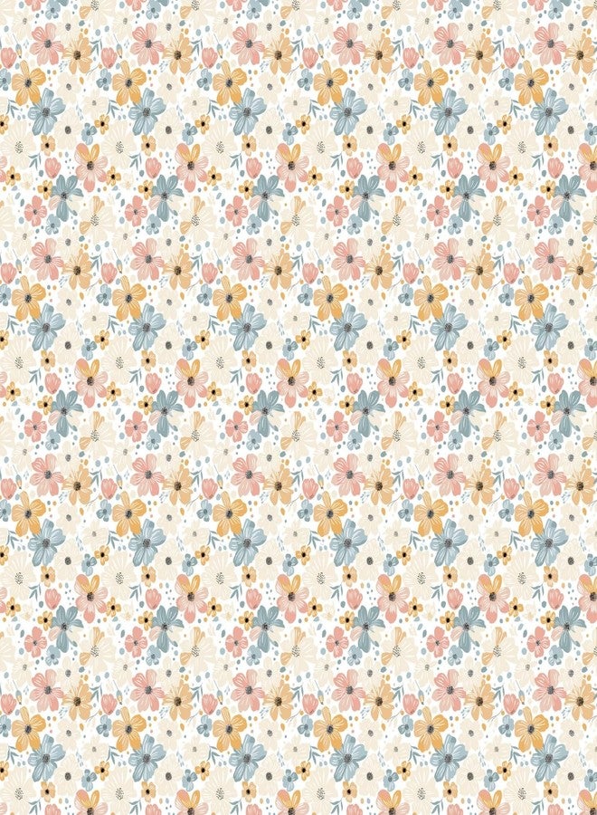 haus & kinder 144 TC Cotton Bedsheet for King Size Bed | King Size Bedsheet for Double Bed with 2 Pillow Covers (108 x 108 Inches) Perfect for Home Décor - Hawaiian Petal - Image 3