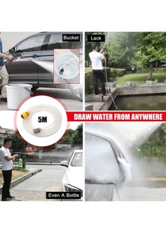 ELTRAZONE 24V Cordless Portable Washer Electric High Pressure Cleaner Machine 200W 30Bar Lithium Handheld Car Cleaning Device With Foam Generator Nozzle Water Pump  - Image 3