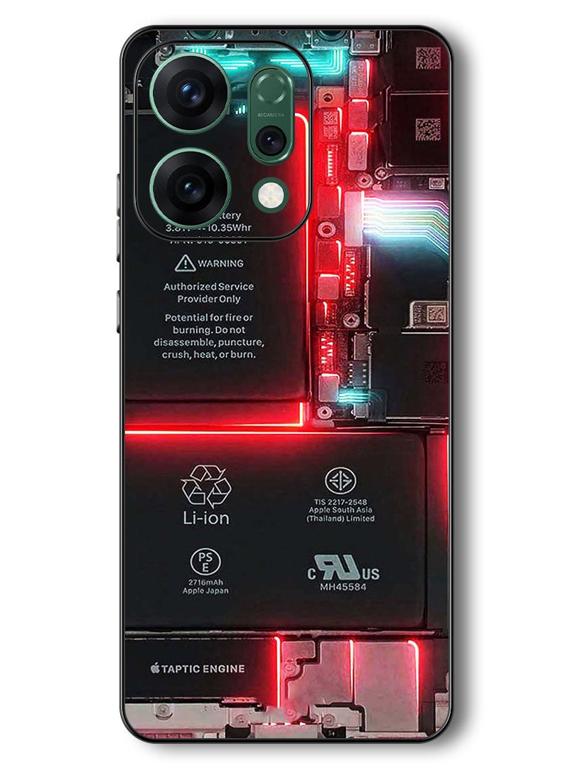 Theodor Case Compatible with Oppo Reno 14 6.59 Inch Protection Shockproof Bumper Cover Mobile Board - Image 1