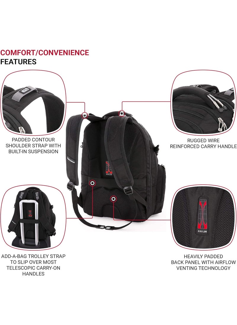 SWISSGEAR SwissGear Mens Laptop Black Large  - Image 2