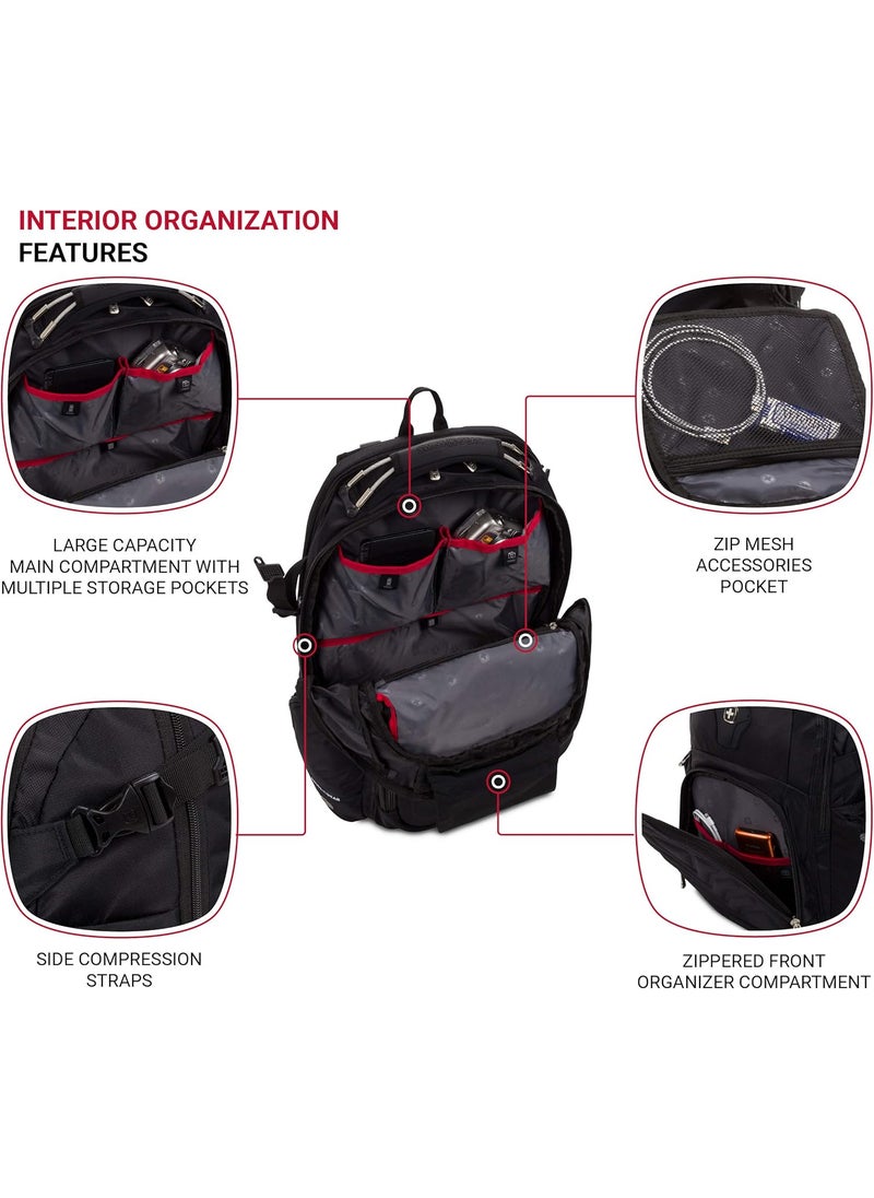 SWISSGEAR SwissGear Mens Laptop Black Large  - Image 4