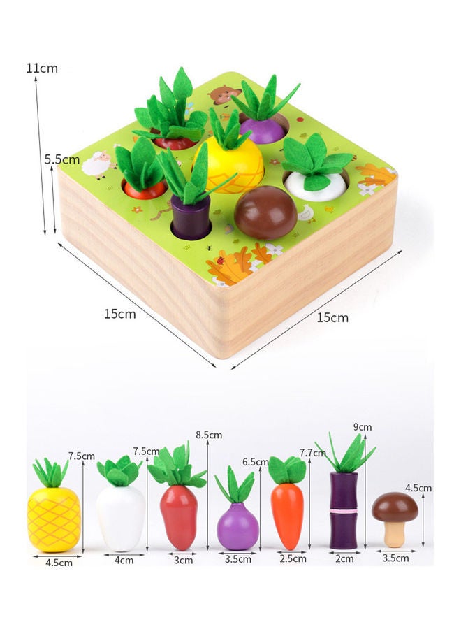 NIBEMINENT Happy Farm Radish Pulling Game Toy 15x15x5.5cm - Image 4