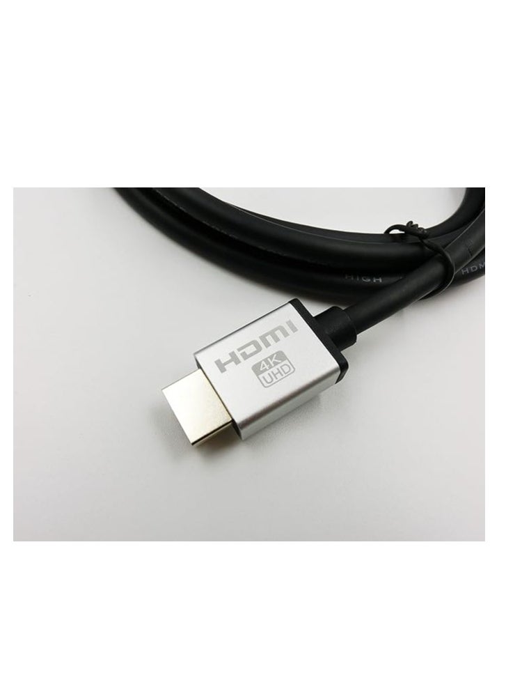Kuwes - HDMI 2.0 4K @ 60Hz M to M PVC High-Speed HDMI Cable with 24K Gold Plated Connector and Ethernet 5M - Image 1