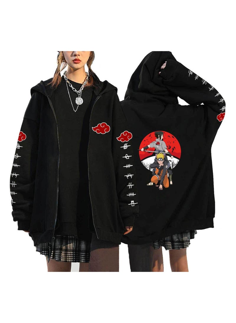 KUYING New NARUTO Zipper Casual Cardigan Jacket  - Image 1