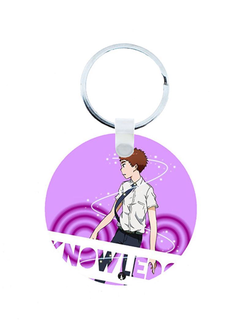 Digimon Anime Wooden Keychain