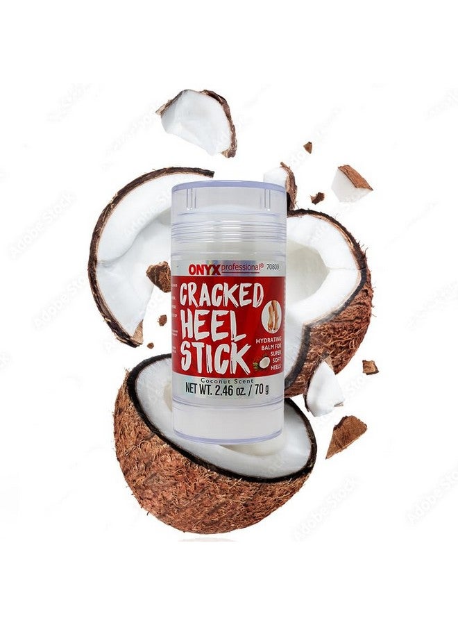 Onyx Professional Cracked Heel Repair Balm Stick (2 Pack) Dry Cracked Feet Treatment, Moisturizing Heel Balm Rolls On So No Mess Like Foot Cream Or Foot Lotion, Rescues Cracked Feet For Skin So Soft - Image 4