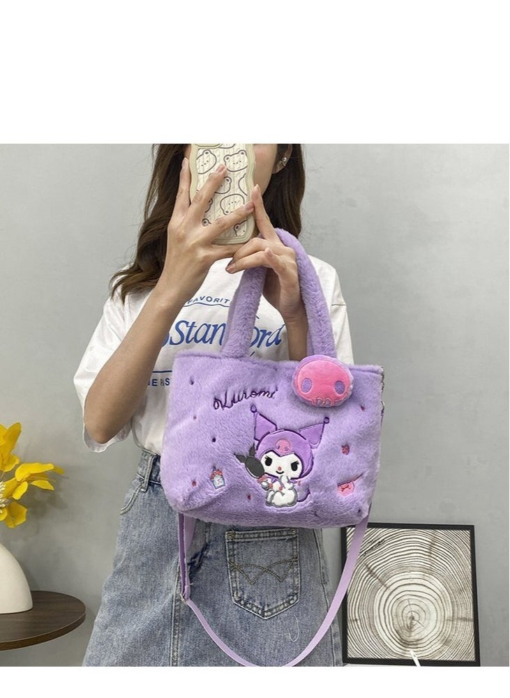 Sanrio - Sanrio's Plush Crossbody Bag Featuring an Adjustable Shoulder Strap - Image 1