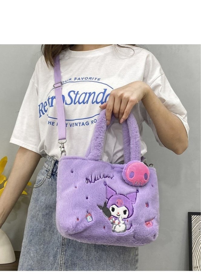 Sanrio - Sanrio's Plush Crossbody Bag Featuring an Adjustable Shoulder Strap - Image 1