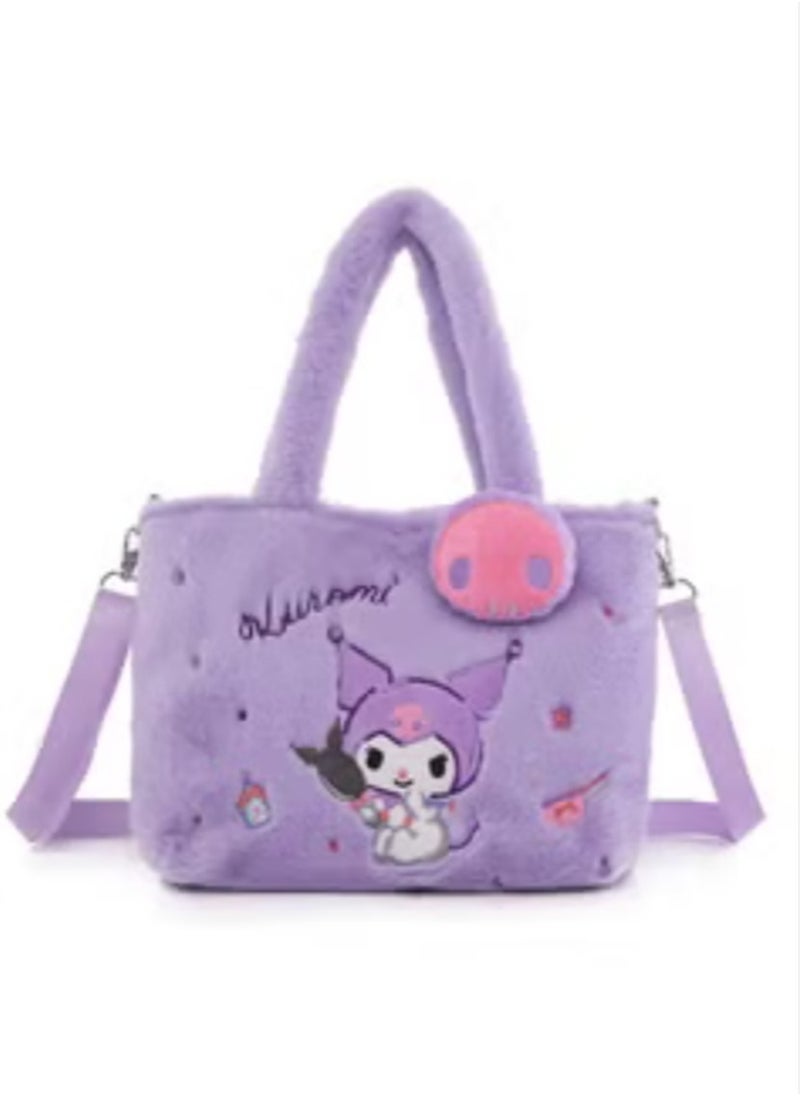 Sanrio - Sanrio's Plush Crossbody Bag Featuring an Adjustable Shoulder Strap - Image 1