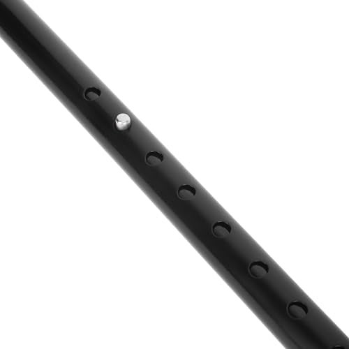Dr. TORSO Walking Stick with Self Standing Base and Adjustable Height, Mild-Steel Body for Men/Women, Patients, Old People (Black) - Image 5