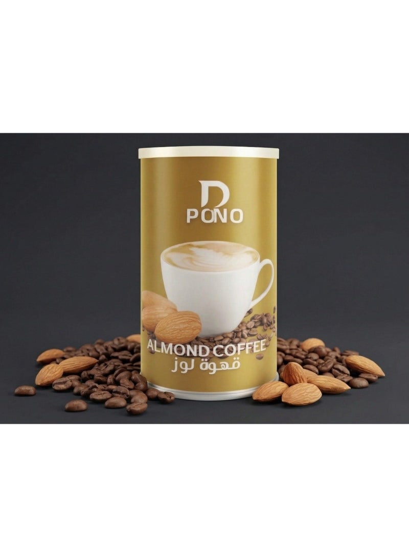 Dpono Almond Coffee – Premium Arabica Coffee with Natural Almond Flavor - 125 Gm - Image 1