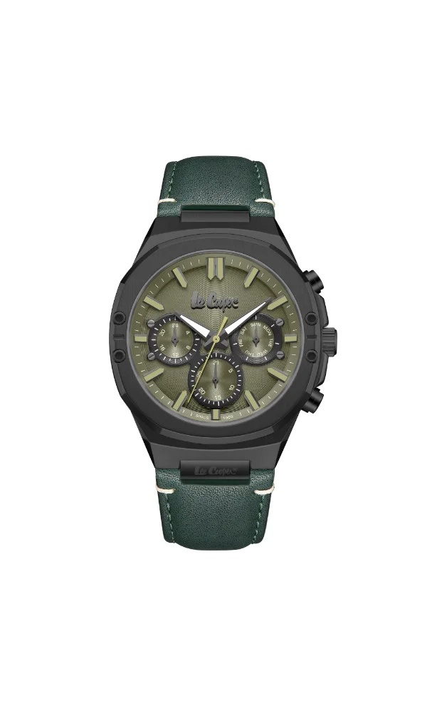 Lee Cooper LEE COOPER Men Multi Function Dark Green Dial Watch - LC07992.077