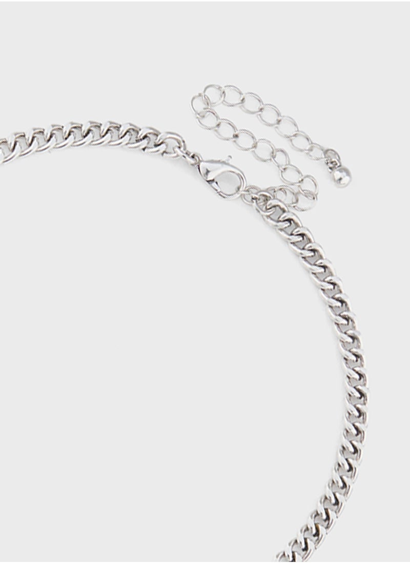 Ginger Heart Charm Short Necklace  - Image 3