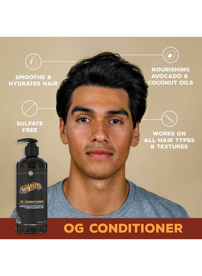 SUAVECITO Uavecito Hair & Body Essentials Bundle: Original Hold Hair Styling Pomade Moisturizing Body Soap Hydrating Shampoo & Nourishing Conditioner - Image 5