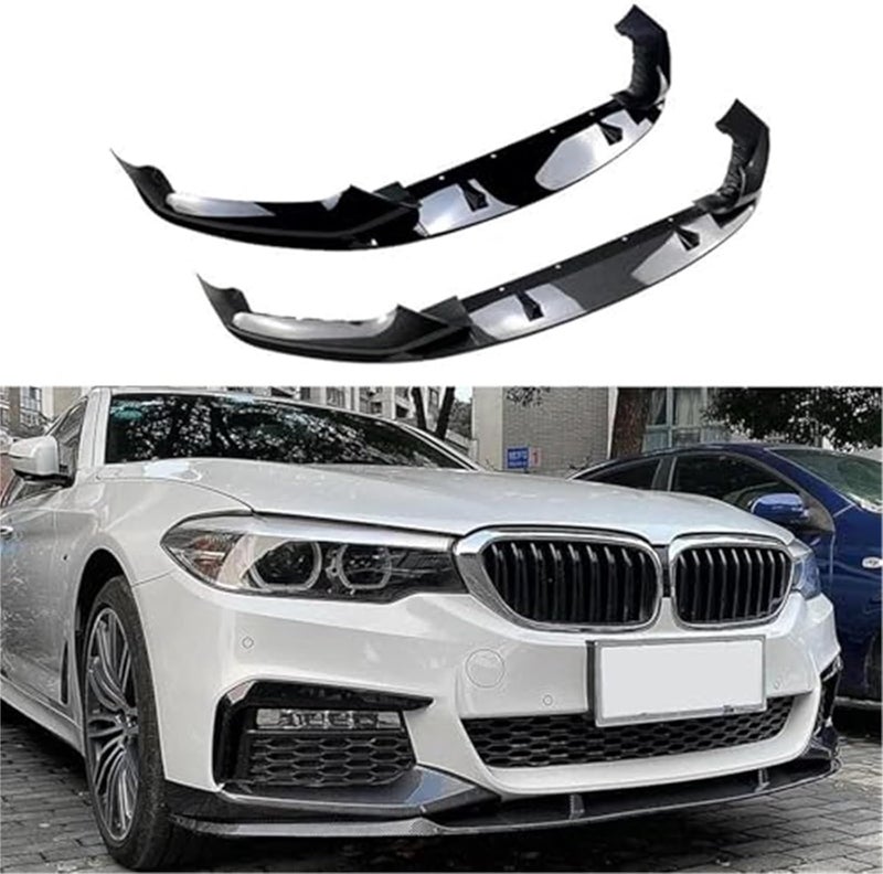 Vuzmode Front Bumper Lip Splitter Diffuser Kit for BMW 5 Series G30 - Image 3