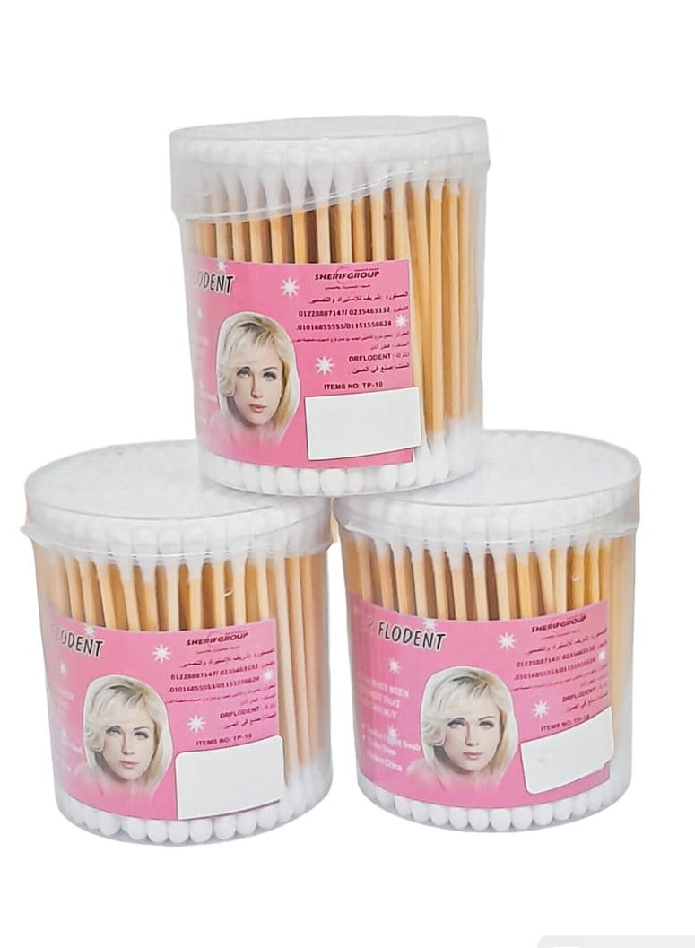 Cotton Ear Swabs * 3 pcs ( May Vary Package ) - Image 2