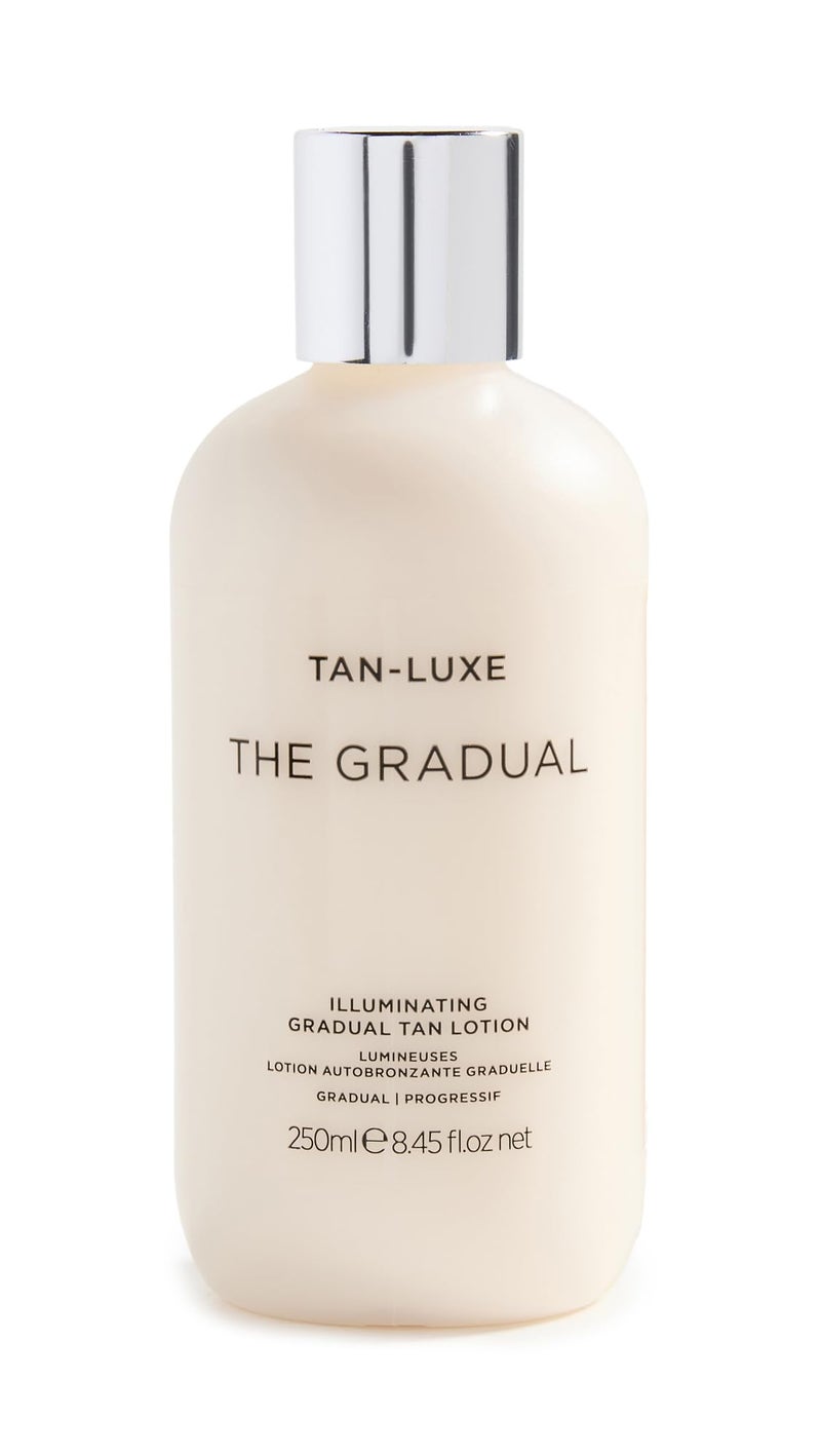 Tan-Luxe The Gradual Illuminating Gradual Tan Lotion, Hydrating Oil-Lotion Hybrid Self Tanner, For Daily Use, Buildable, Natural Glow, Vegan, Cruelty-Free, Streak-Free, 8.45 fl. oz/250 ml Bottle - Image 1