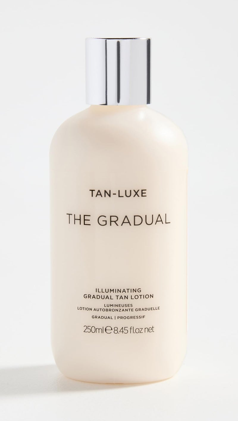 Tan-Luxe The Gradual Illuminating Gradual Tan Lotion, Hydrating Oil-Lotion Hybrid Self Tanner, For Daily Use, Buildable, Natural Glow, Vegan, Cruelty-Free, Streak-Free, 8.45 fl. oz/250 ml Bottle - Image 2