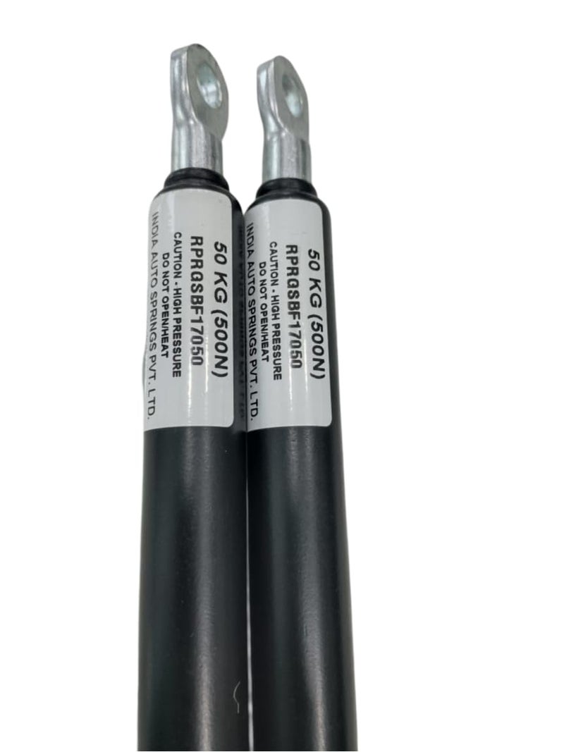 Generic RPR AUTO Springs Heavy Duty Gas Spring Gas Struts Gas Shocks Pair of Bed Shocker Hydraulic Gas Pump Gas Pump 17 Bed Set of 2 pcs 50 KG Capacity  - Image 1