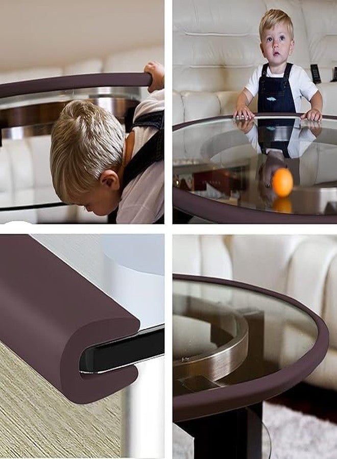 Qitzhaa prime Medium Size 2M Baby Safety Edge Protector, Kids Proofing Foam Bumper Strip for Sharp Edges, Cushion Guard for Furniture & Tables, Pack of 1 (Brown) - Image 2