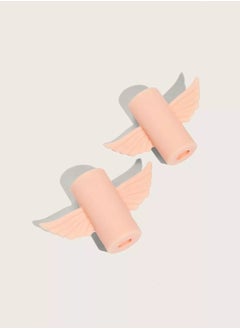 Generic 2pcs Wing Design Phone Cable Protector  - Image 2